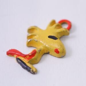 Peanuts, Woodstock, Pendant, Yellow, Charm, Pewter, Warner Bros, ~ 250826-WH 522
